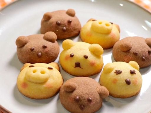 超簡單「小熊曲奇餅乾」！帶小孩一起動手捏輕鬆做 - 食譜自由配 - 自由電子報