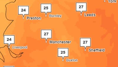 Forecast for Bolton amid return of warm weather at weekend