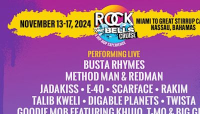 Rock The Bells Cruise Adds Additional Performers to Lineup Including Busta Rhymes, Method Man & More