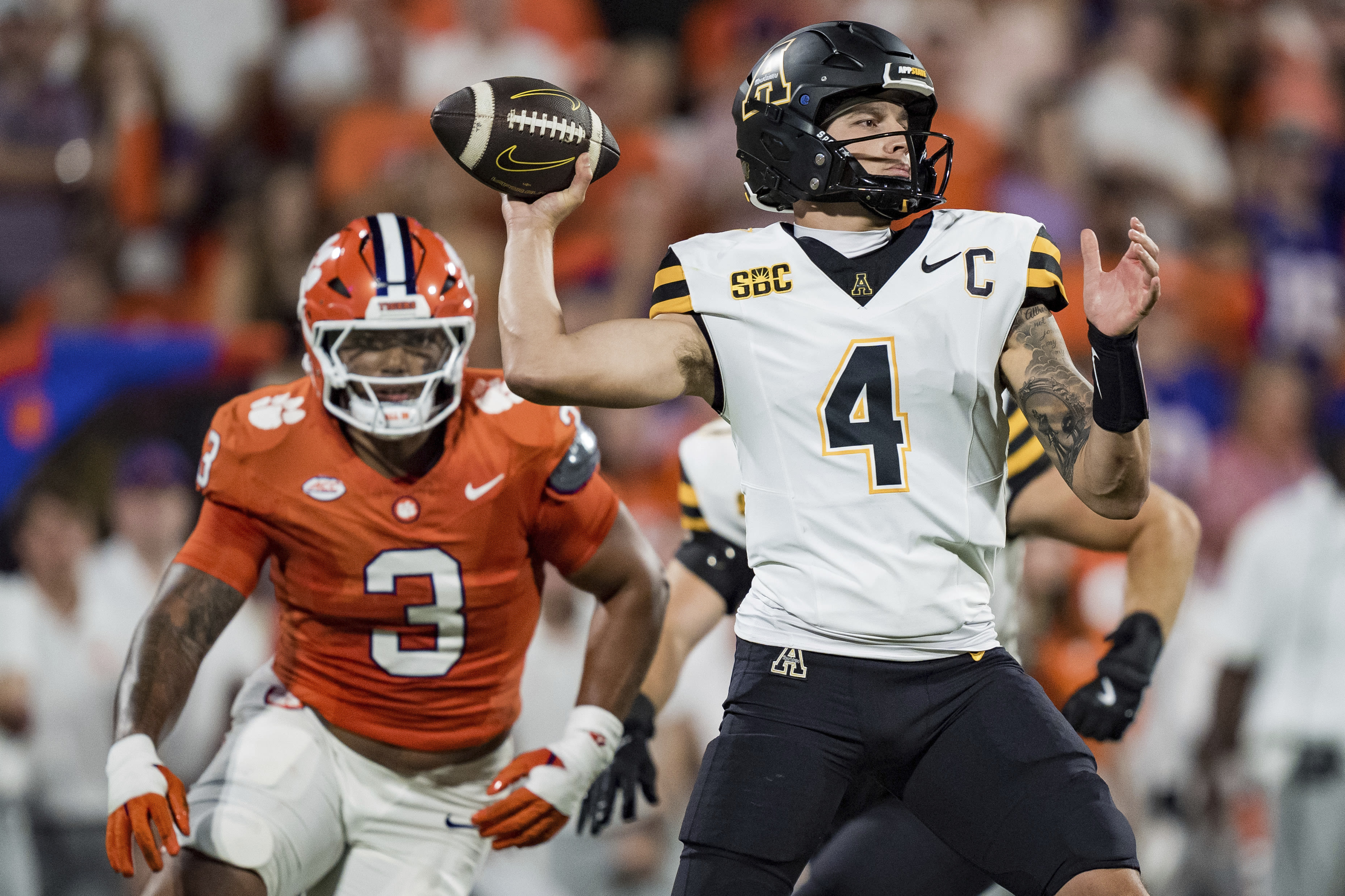 Klubnik and No. 25 Clemson crank up offense in a 66-20 victory over Appalachian State