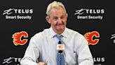 Flames coach Darryl Sutter goes viral explaining why Huberdeau briefly left game