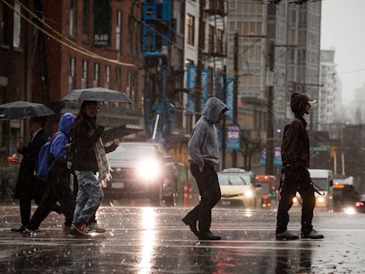 Heavy rain hits B.C. coast as cool weather tempers fires in north