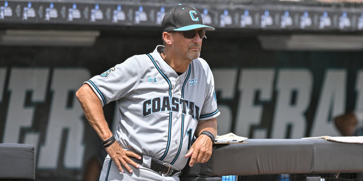 Coastal Carolina to honor baseball coach Gary Gilmore ahead of retirement