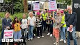 Winchester university staff strike over 'brutal job cuts' - union