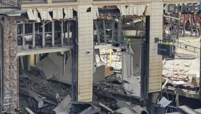 Explosion in downtown Youngstown, Ohio, heavily damages building