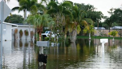 Maps and photos show massive rainfall in Florida