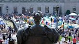 Pro-Palestinian protest at Univ. of Minnesota: Dispersal order given