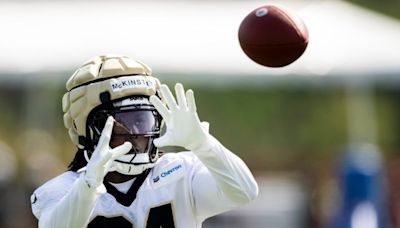 Kool-Aid McKinstry catching up at New Orleans Saints’ training camp