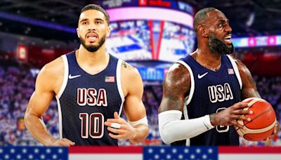 Jayson Tatum drops LeBron James truth bomb after epic Olympics alley-oop