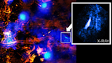 NASA's Chandra spacecraft spots supermassive black hole erupting in the Milky Way's heart