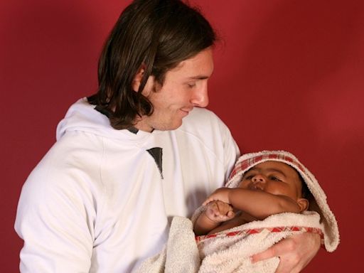 Fotos de Lionel Messi con Lamine Yamal cuando era bebé arrasan en redes