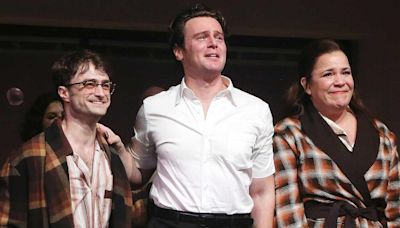 Jonathan Groff Overcome with Emotion After Getting Standing Ovation at First 'Merrily' Show Since Tony Win