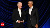 Obama to Biden's rescue: 'Bad debate nights happen, Trust me' - Times of India