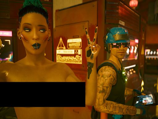 Thanks to the Responsive NPCs mod, crowds in Cyberpunk 2077 can now react if you sprint nude through Night City's streets