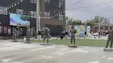 The Walk of Honor: West Fargo unveils military statues