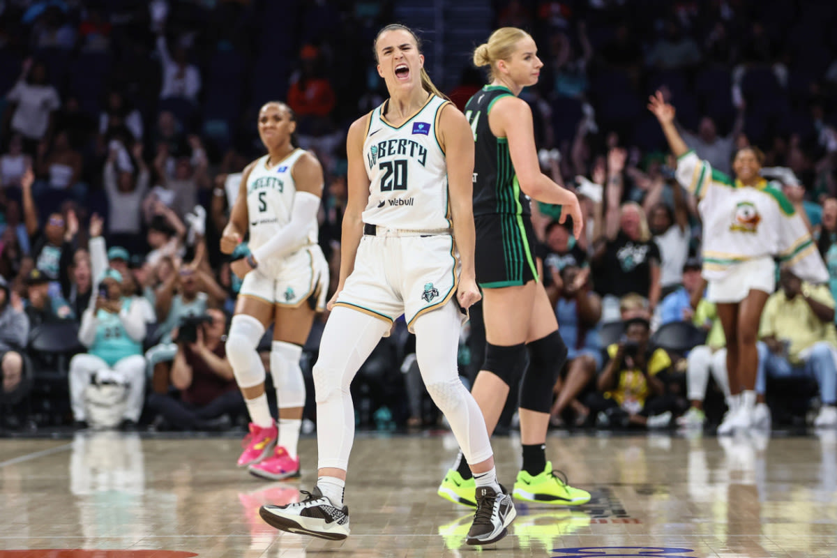 Sabrina Ionescu Receives Technical Foul For Emotional Outburst During Caitlin Clark, Fever Loss