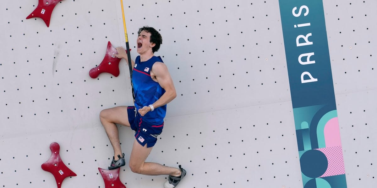 American sport climber Sam Watson leaves Paris Olympics with world record and a bronze medal