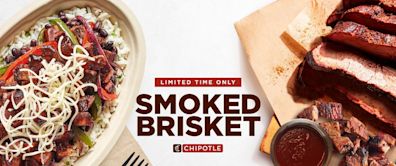 Chipotle Mexican Grill re-introduces Smoked Brisket in US and Canada