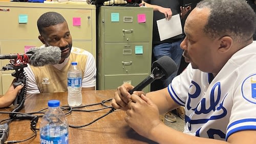 Roy Wood Jr. interviews Rickwood grandsons, Negro League players for new pod