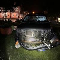 Suspect Flees After Crashing into Georgetown Circle