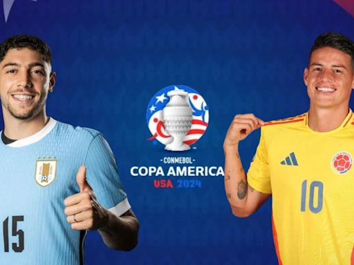 Dónde ver Uruguay vs Colombia HOY en Perú: canal tv online por semifinal de la Copa América 2024