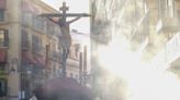 El Cristo de Burgos regresa a su templo tras la procesión por su 450 aniversario