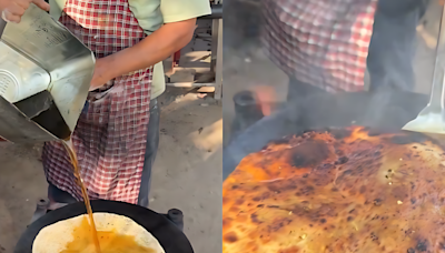 Don't try this at home! Chandigarh man cooks up ‘diesel paratha’, goes viral for all the wrong reasons