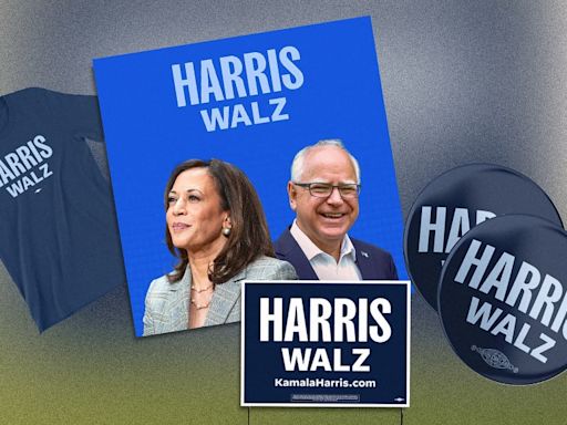 That boring new Harris-Walz logo? It's actually pretty historic