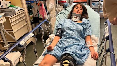 Nina Dobrev Shares Photos From Hospital Following Dirt Bike Accident