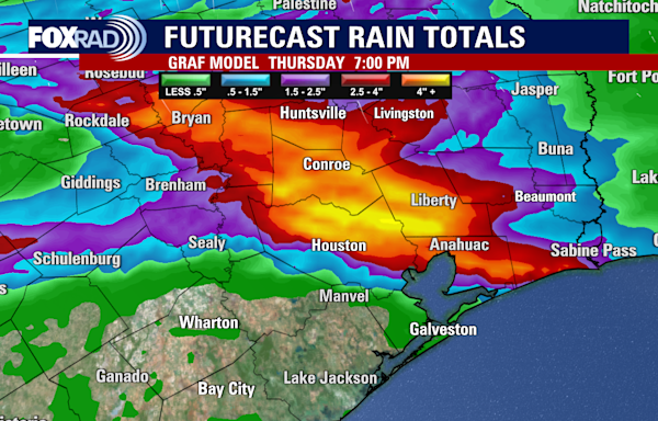 Houston weather: Flooding, severe storms across Houston on Thursday