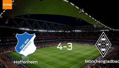 Los tres puntos se quedan en casa: Hoffenheim 4-3 Borussia Mönchengladbach