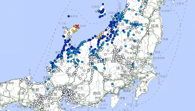 石川縣能登半島規模6地震 日本氣象廳示警：未來一週恐有5強以上大地震