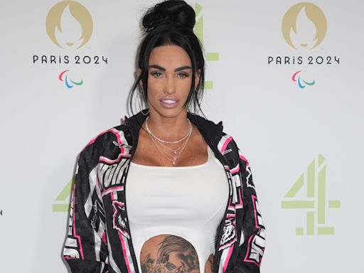 Katie Price says she is ‘not running from matters’ after arrest warrant issued