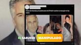 ¿Kamala Harris en compañía de Jeffrey Epstein? No, la imagen está manipulada