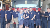 Omaha fire station plays babysitter for Gracie, a miniature Pomeranian and 'little teddy bear'