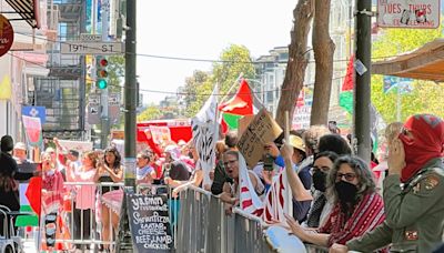 Pro-Palestinian protesters target Vice President Kamala Harris' SF, Oakland fundraisers