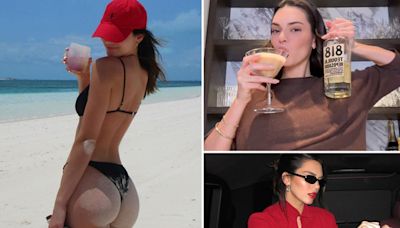 Kendall Jenner's 818 Boozy Pics ... Happy Tequila Day!