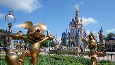 At Disney World, adult visitors increasingly mix remote work and play