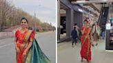 Watch: 'Marathi Mulgi' In Traditional Nauvari Saree Takes To Russian Streets, Internet Is Happy - News18