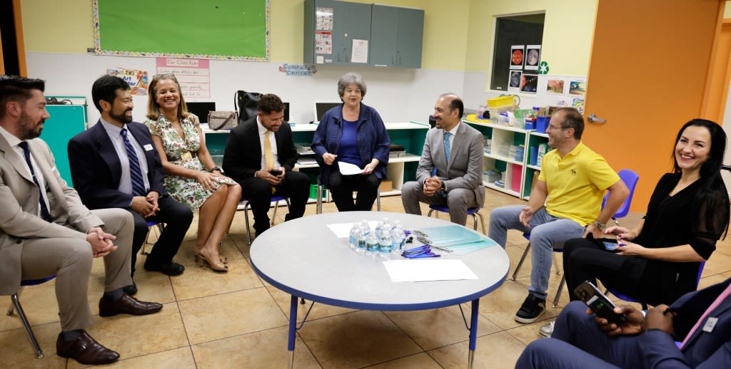 SBA leader joins Congresswoman Frankel in visit to child care centers that got federal help