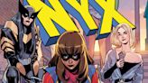 Cult classic X-Men title NYX relaunches with Ms. Marvel and Laura Kinney's Wolverine in the spotlight