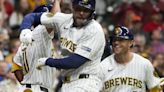 Rhys Hoskins delivers big shot to spark Brewers