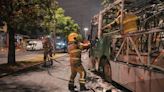 Polícia Civil investiga motivo de incêndio de ônibus durante protesto em Porto Alegre