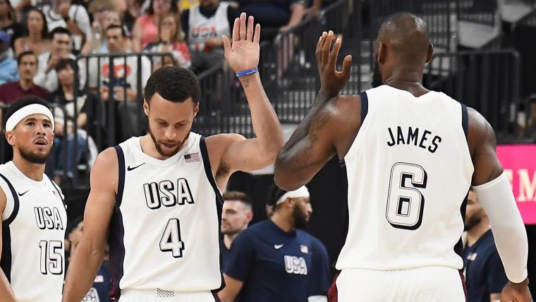 Stephen Curry stats today: Team USA star explodes for six threes as Americans rout Serbia in Olympics tune-up | Sporting News