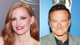 Jessica Chastain emotionally shares regret over missing chance to thank Robin Williams for career