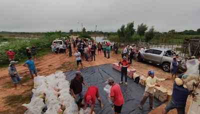 La Nación / Ñeembucú: más de 3.000 familias fueron asistidas y sigue la ayuda