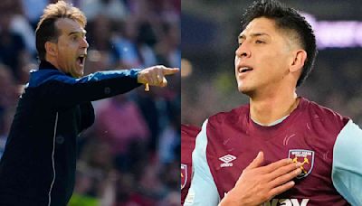 Lopetegui suena para dirigir a Edson Álvarez en West Ham; es el DT que relegó a Raúl Jiménez