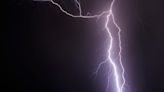 What happens to the human body when it is struck by lightning?