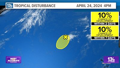 What April tropical disturbance indicates about 2024 Atlantic hurricane season