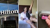 'Biggest fear when staying in hotels': Woman gets into Hilton. There's just one problem with her room